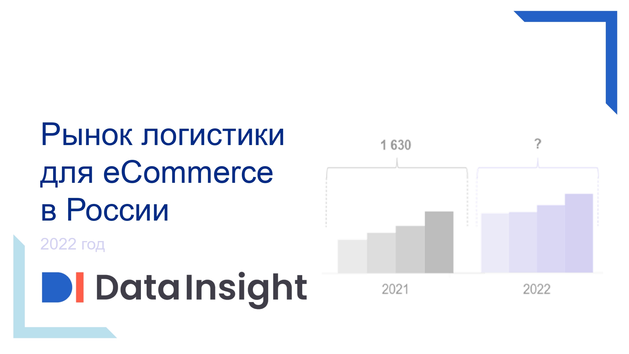 Рынок логистики для e-commerce: Аналитика доли заказов 2021-2022 -  маркетинговое исследование от агентства Data Insight